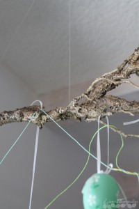 PomPom basteln Aufhängung